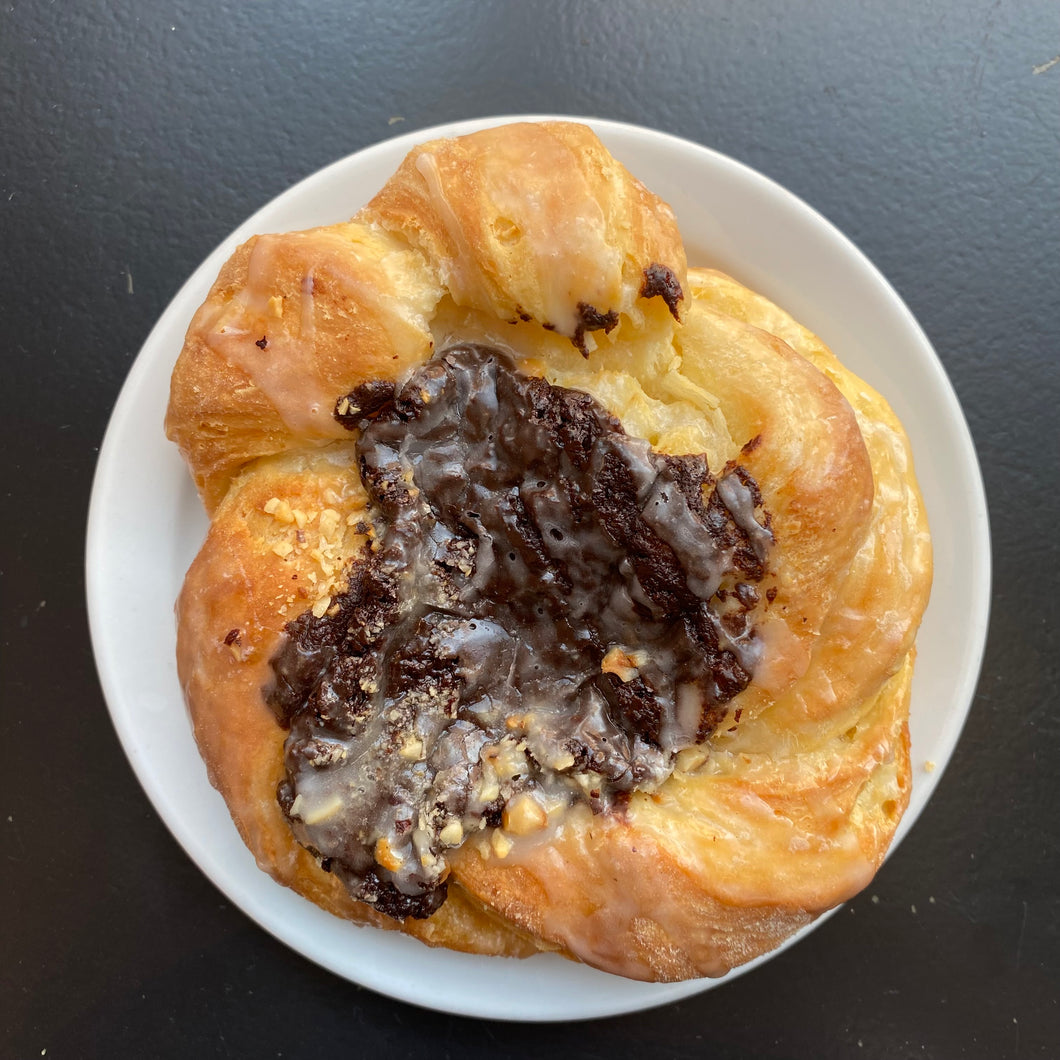 Chocolate Hazelnut Danish